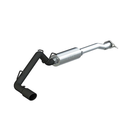 2017-2024 Colorado 2.5L 3.6L 3" Cat Back Single Side Exit 4" Tip Back Coated - View 3 | Dirty Garage