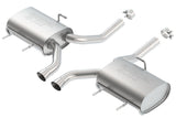 Borla 11-14 CTS Coupe V6 3.6L AT RWD/AWD Dual Ctr Rear Exit Touring Exhaust (REAR SECTION ONLY) - View 4 | Dirty Garage