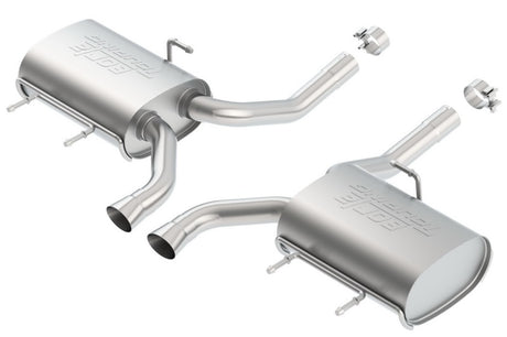 Borla 11-14 CTS Coupe V6 3.6L AT RWD/AWD Dual Ctr Rear Exit Touring Exhaust (REAR SECTION ONLY) - View 4 | Dirty Garage