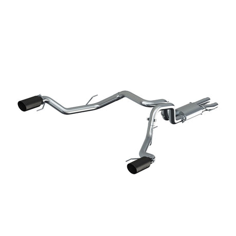 2017-2020 F-150 Raptor 3.5"L Ecoboost Dual Rear Exit 3" Resonator Back Exhaust System - View 2 | Dirty Garage