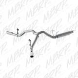2014-2016 Ram HD 6.4L 4" AL Single Side Dual Outlet Cat Back Exhaust - View 2 | Dirty Garage