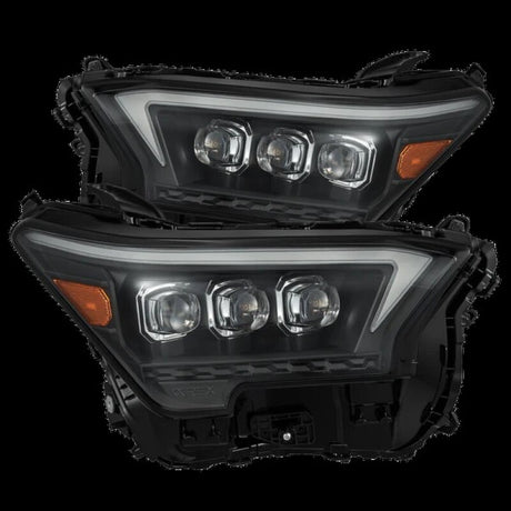 2024-2025 Tacoma Nova-Series LED Projector Black Headlights Active Light Sequential Signal DRL - View 2 | Dirty Garage
