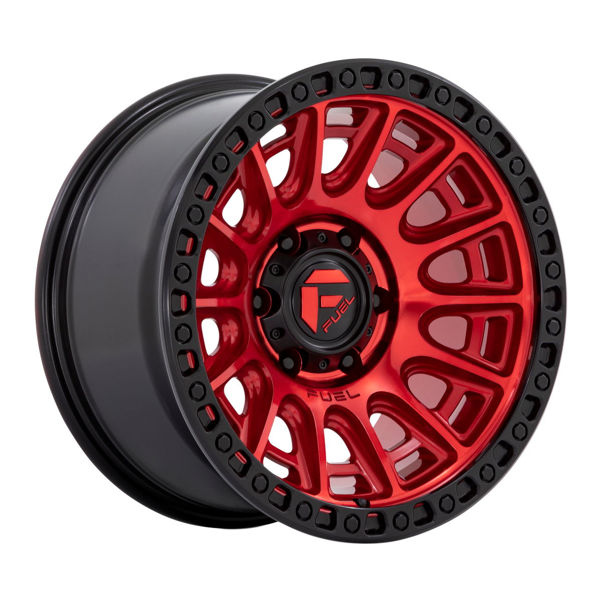 Fuel Cycle Candy Red w/ Black Ring Wheel (D834) | Dirty Garage