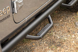 Rugged Ridge Spartan Nerf Bar Textured Black 18-20 Jeep Wrangler JL 4 Door - View 3 | Dirty Garage