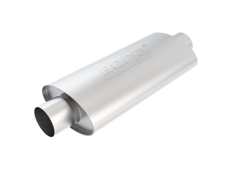 Borla XR-1 Racing Sportsman 3 inch Outlet / 3 inch Inlet Oval Muffler | Dirty Garage