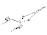 Borla 2015 Dodge Challenger Hellcat 6.2L V8 ATAK Catback Exhaust No Tips Factory Valance - View 3 | Dirty Garage