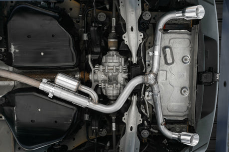 2021-2026 Bronco Sport 2.5" Res-Back Exhaust Dual Rear Alum Steel - View 3 | Dirty Garage