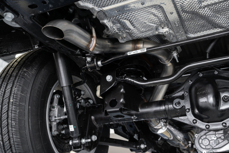 2018-2020 Wrangler 2.5" Single Rear Exit Cat Back Exhaust T304 - View 3 | Dirty Garage