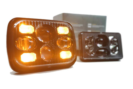 Universal Sealed5 LED Headlights 5x7 | Dirty Garage