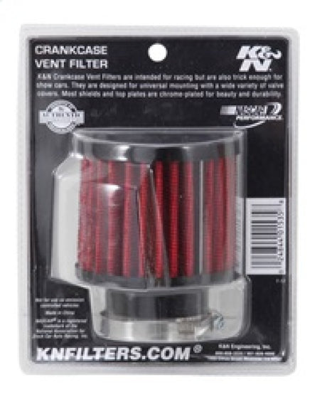 Universal 1.5in Flange ID x 3in OD x 2.5in H Rubber Base Crankcase Vent Filter - View 9 | Dirty Garage
