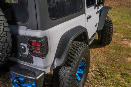 Rugged Ridge Max Terrain Fender Flare Set F & R 18-22 Jeep Wrangler JL - View 6 | Dirty Garage
