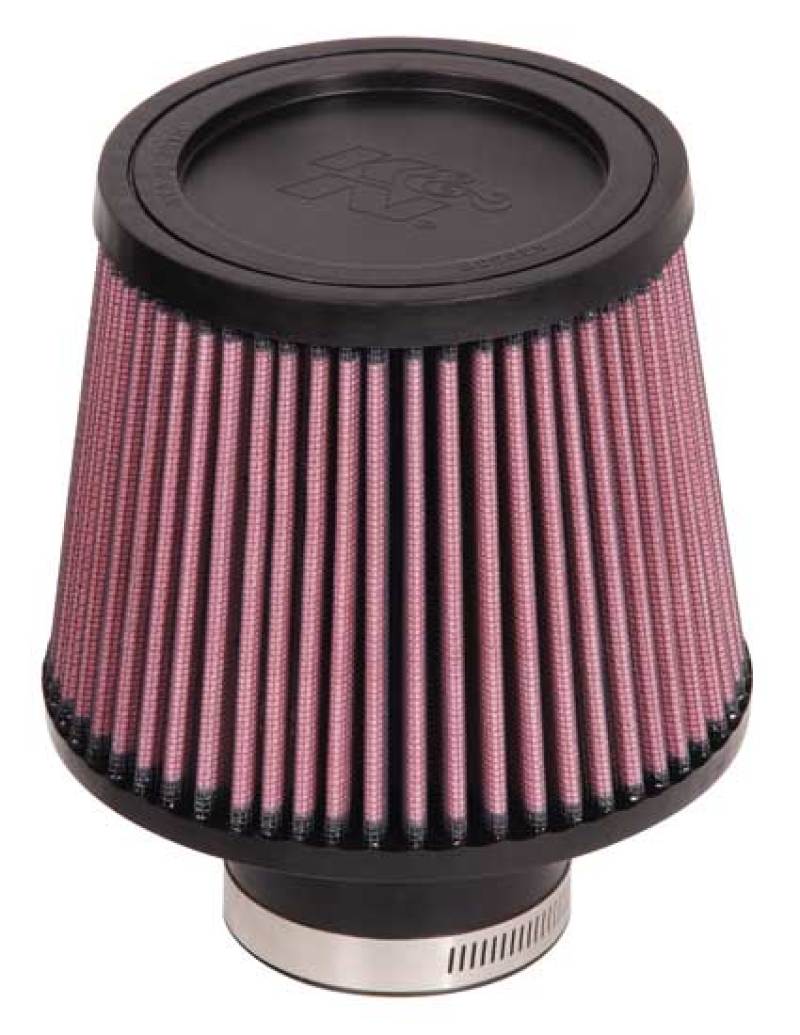 Universal Rubber Filter-Round Tapered 2.5in Flange ID x 6in Base OD x 5in Top OD x 5in Height | Dirty Garage