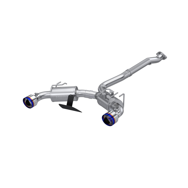 2023 Corolla GR 1.6L 3" Cat Back Dual Split Rear Stainless Steel Burnt End Tips | Dirty Garage