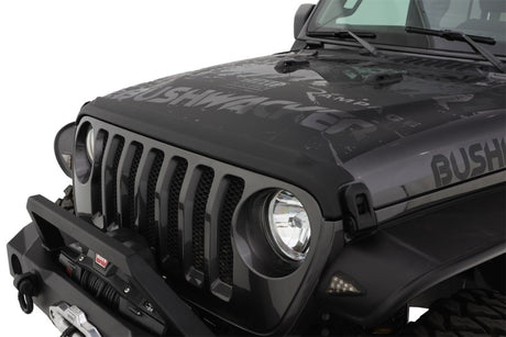 2018-2019 Jeep Trail Armor Hood Guard - Black | Dirty Garage