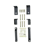 2001-2014 GM 1500/HD Crew Cab E-Series 3" Round Polished Nerf Step Bars - View 2 | Dirty Garage
