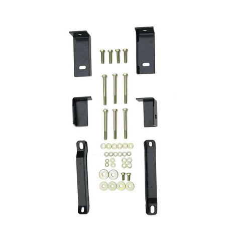 2001-2014 GM 1500/HD Crew Cab E-Series 3" Round Polished Nerf Step Bars - View 2 | Dirty Garage