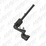2009-2014 F-150 Pre-Axle 4.5" OD Dual Outlet 3" Black Coated Cat Back Exhaust | Dirty Garage