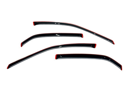 1998-2002 Accord Front and Rear Window Deflectors Smoke 4-Piece - View 2 | Dirty Garage
