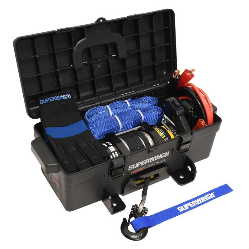 Universal 4000lbs 47' Synthetic Rope Winch2go - View 3 | Dirty Garage