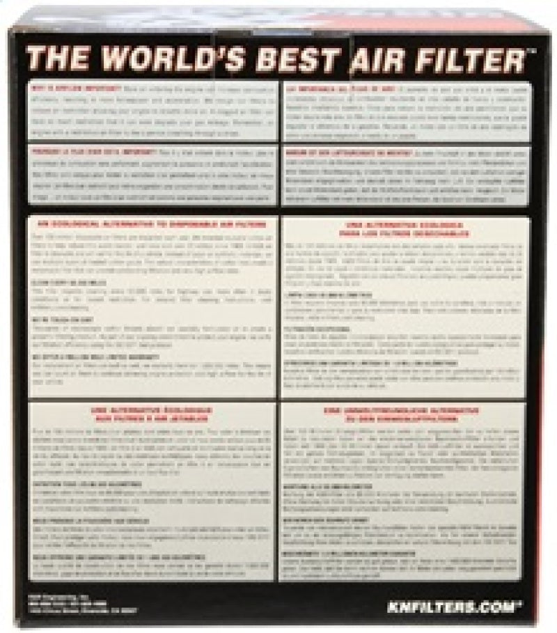 Universal Air Filter 4in Flange/5-3/8in Base/4-1/2in Top/6in Height - View 7 | Dirty Garage