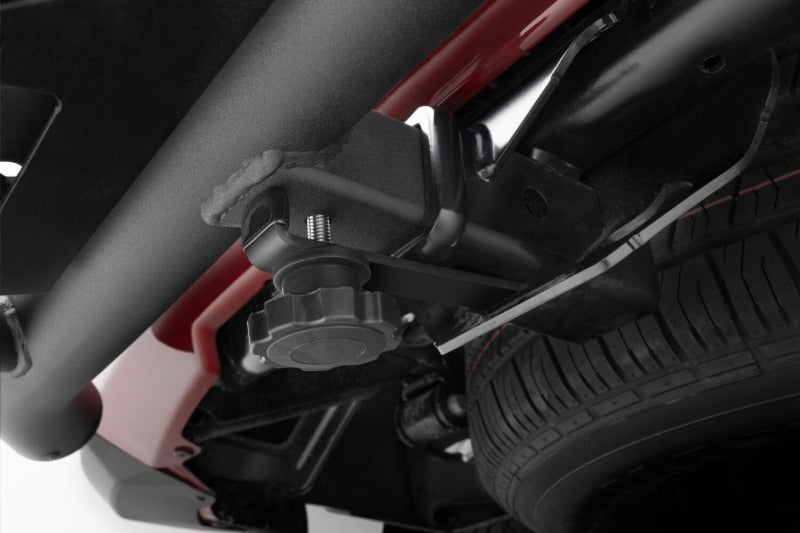 Go Rhino Dominator Hitch Step - Black - View 4 | Dirty Garage