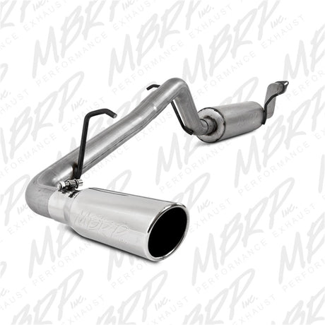2004-2011 GM 2.8L 2.9L 3.5"L 3.7L Cat Back Single Side Aluminized Exhaust - View 2 | Dirty Garage