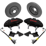 2015-2016 Mustang Performance Pack 6 Piston Front Brake Upgrade Kit - View 4 | Dirty Garage