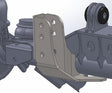 1993-2006 Wrangler TJ Raised Tracbar Bracket Front Axle | Dirty Garage