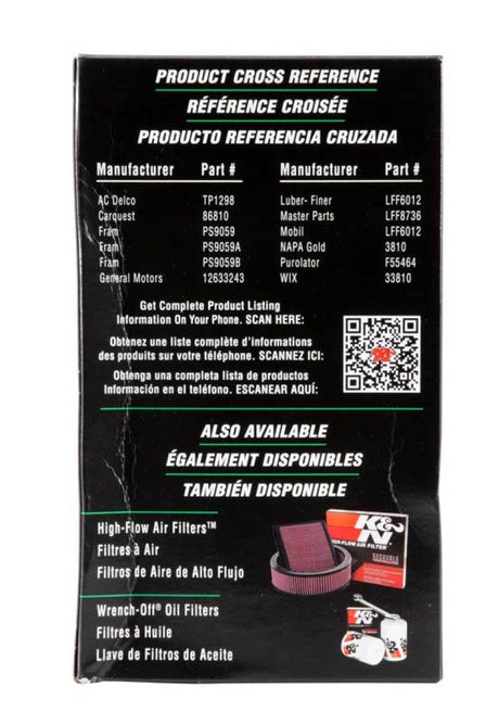 Universal Cellulose Media Fuel Filter 3.5in OD x 6.281in L - View 7 | Dirty Garage