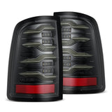 2009-2018 Ram HD Luxx-Series LED Tail Lights Alpha-Black with Activation Light and Sequential Signal | Dirty Garage
