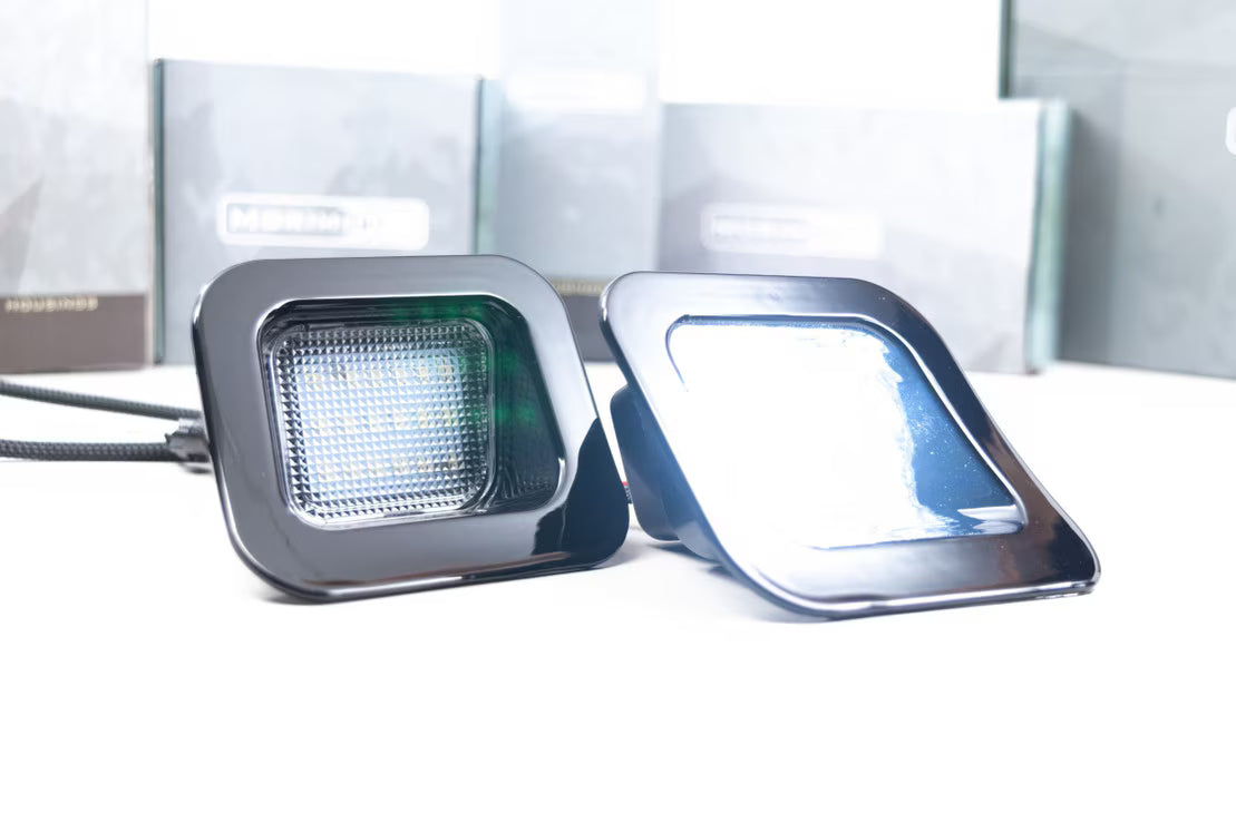 2003-2018 Ram 1500 XB LED License Plate Lights - View 2 | Dirty Garage