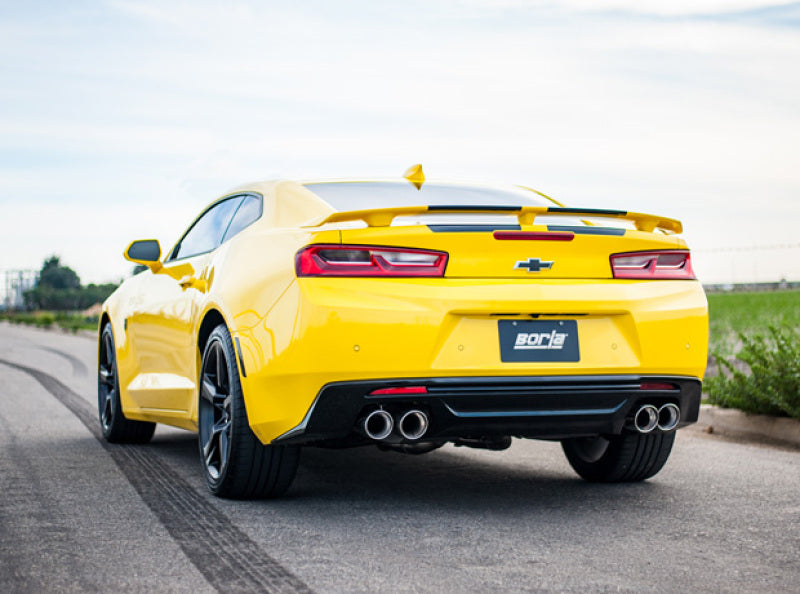 Borla 2016 Camaro SS 6.2L V8 X-Pipe w/ Mid Pipes w/ AFM Valves - View 5 | Dirty Garage