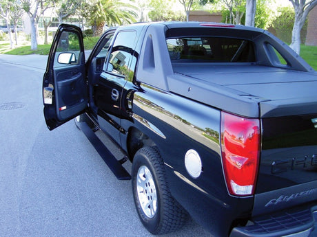 2007-2014 GM/Cadillac SUV Black PowerStep Series Running Boards - View 2 | Dirty Garage