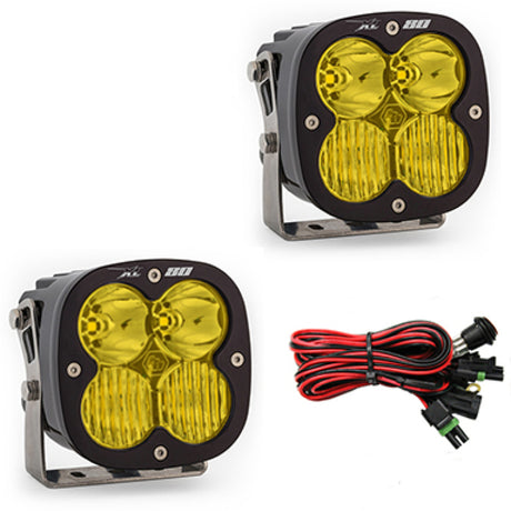 Universal XL80 Series Driving Combo Pattern Pair LED Light Pods Amber | Dirty Garage
