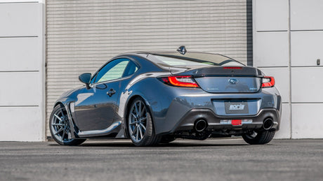 Borla 22-23 Subaru BRZ/Toyota GR86 2.4L RWD AT/MT S-Type Catback Exhaust - Black Chrome Tips - View 2 | Dirty Garage