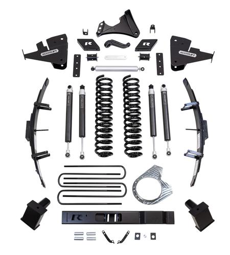 2017-2022 Superduty 8.5" Lift Kit Falcon Shocks | Dirty Garage