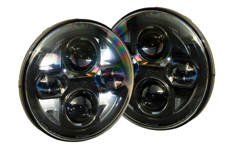 2007-2018 Wrangler JK Sealed7 Headlights Pair | Dirty Garage
