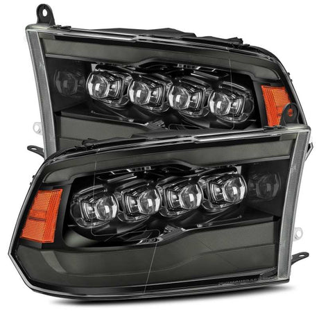 2009-2018 Ram HD Nova-Series LED Projector Alpha Black Headlights DRL | Dirty Garage