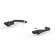 2018-2020 Mustang GT 2.5" Black Coated Dual Axle Back Exhaust 4" Dual Wall Tips | Dirty Garage