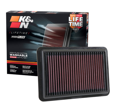 2017 Elantra L4-20L F/I Replacement Drop In Air Filter - View 7 | Dirty Garage