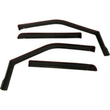 2015-2026 F-150 / Super Duty Super-Crew Wade In-Channel Smoke Wind Deflector 4-Piece | Dirty Garage