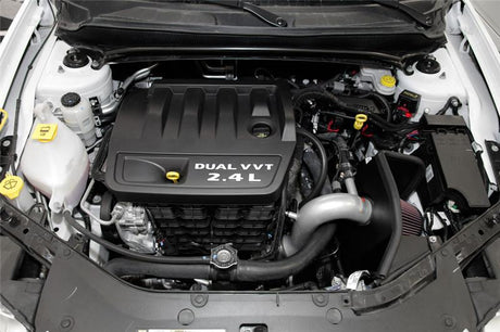 Universal 69 Series Typhoon Performance 13 Chrysler/Dodge 200/Avenger 2.4L Silver Cold Air Intake Kit | Dirty Garage