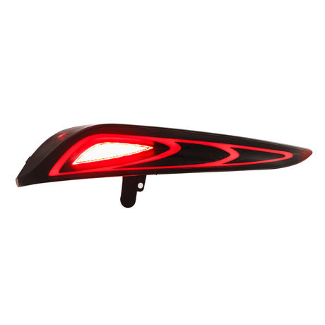 2020-2024 Supra Luxx-Series FT-1 Style LED Tail Lights Alpha-Black - View 2 | Dirty Garage