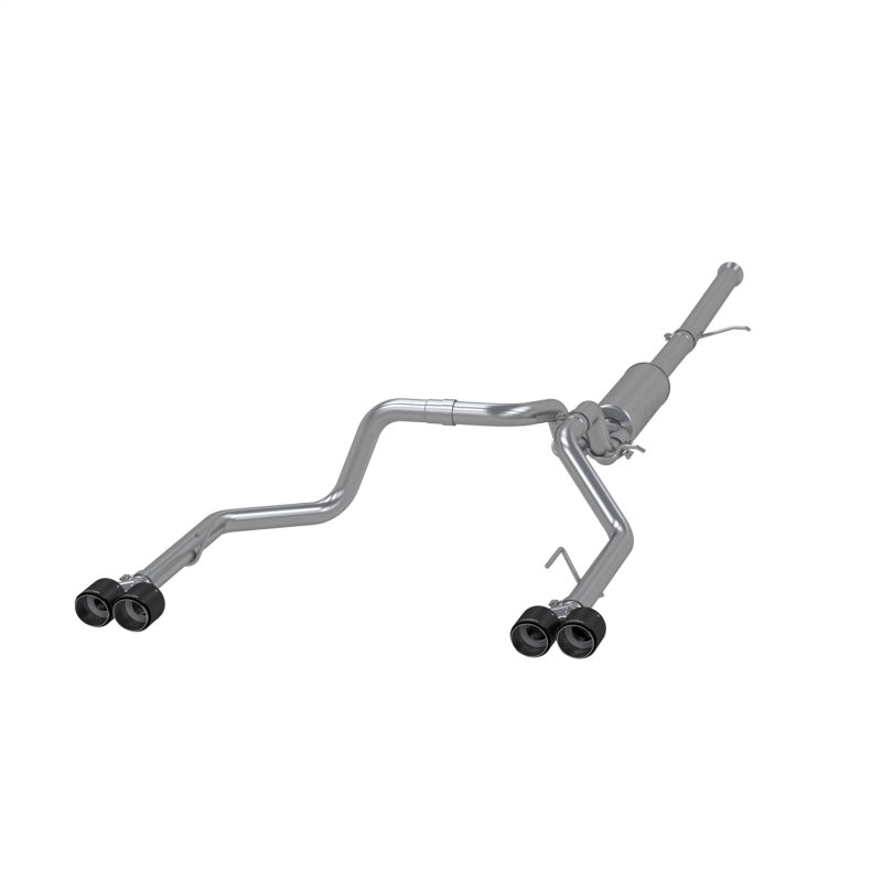 2019-2021 GM 2.5 Dual Split Rear Cat Back Quad Carbon Fiber Tips | Dirty Garage