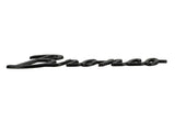 2021+ Bronco Classic Script Fender Badges - Matte Black - View 7 | Dirty Garage