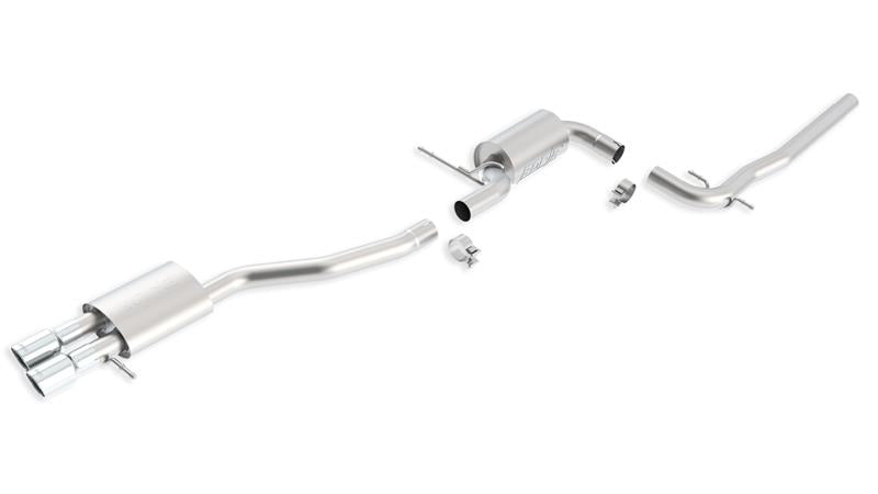 Borla 06-07 VW Jetta 2.5 / 08-10 Jetta SEL/SE/S SS Catback Exhaust - View 2 | Dirty Garage