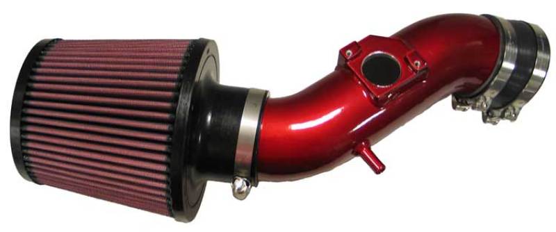 Universal Corolla L4-1.8L Red Typhoon Short Ram Intake - View 2 | Dirty Garage