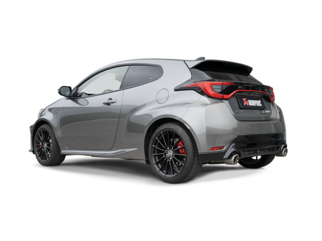 2024-2026 GR/GRMN Yaris Slip-On Titanium Race Line - View 3 | Dirty Garage