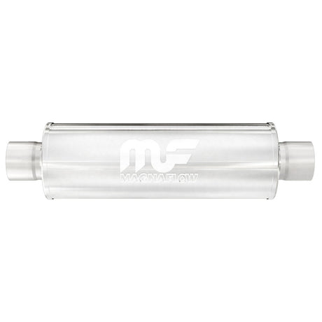Universal Muffler Mag Stainless Steel 4x4 14 2.5/2.5 | Dirty Garage