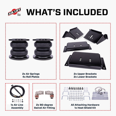 2016-2025 GM HD LoadLifter 7500 XL Ultimate Air Spring Kit - View 5 | Dirty Garage